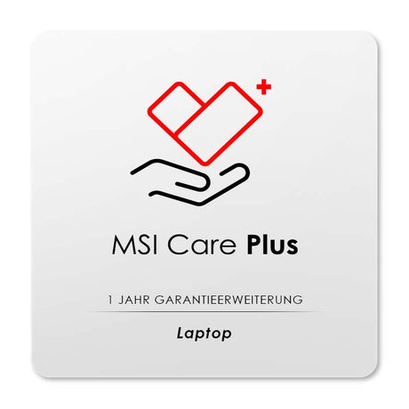 Ein (1) Jahr Garantieverlängerung für Notebook | MSI Care - MSI e-Shop | Offiziell von MSI Deutschland