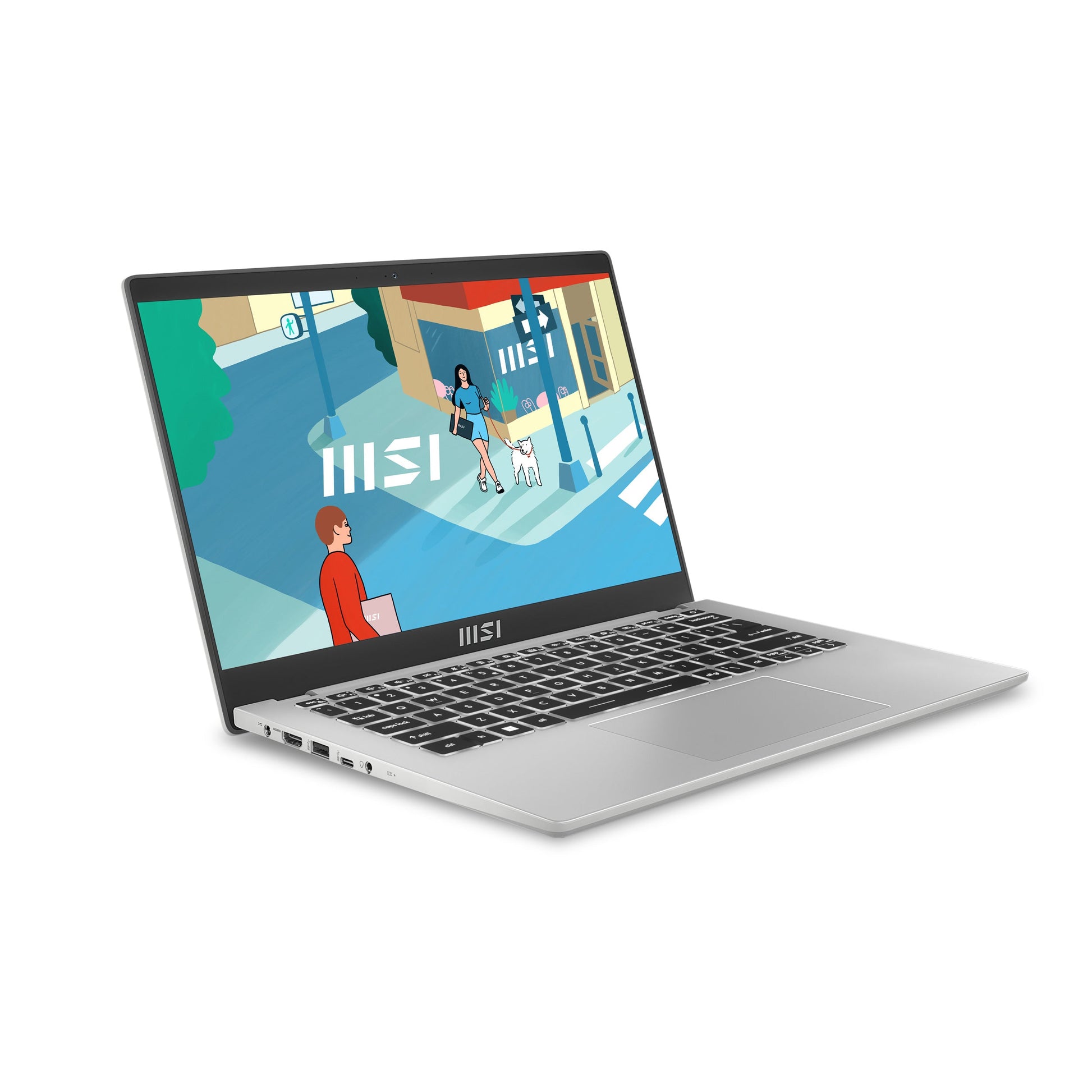 MSI Laptop Modern 14 C13M-622 Urban Silver - MSI e-Shop | Offiziell von MSI Deutschland