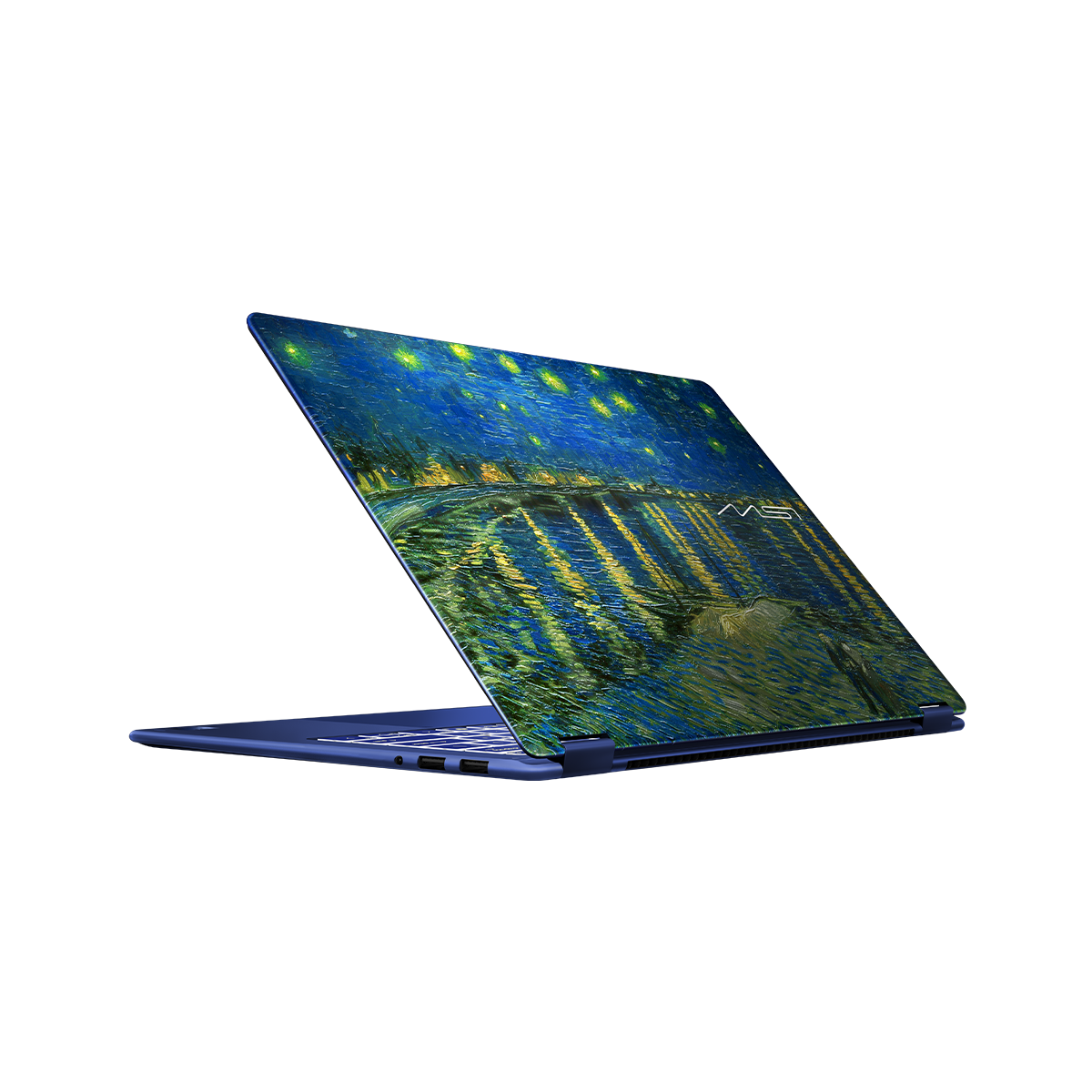 MSI Prestige 14 Flip AI+ Starry Night Over the Rhone-261FRN