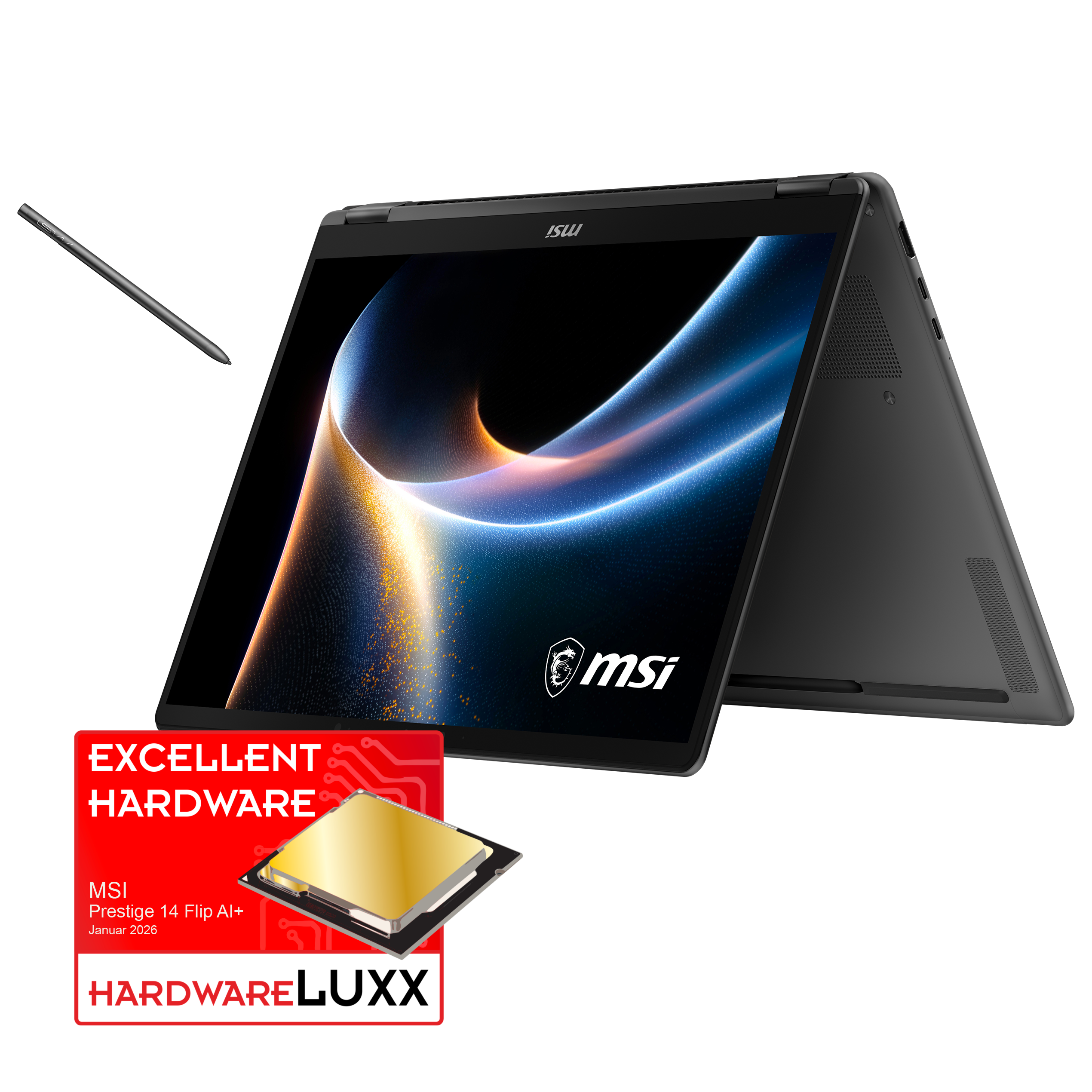 MSI Laptop PRESTIGE 14 FLIP AI+ D3MTG-030