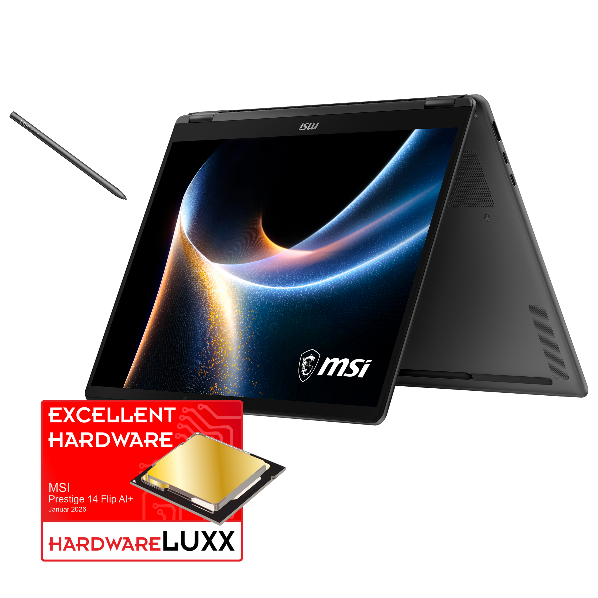 MSI Laptop PRESTIGE 14 FLIP AI+ D3MTG-030