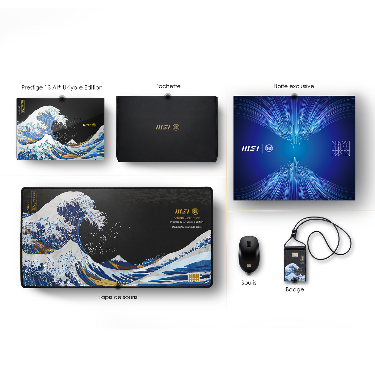 PC portable Prestige 13 AI+ Ukiyoe Edition A2VMG-077FR