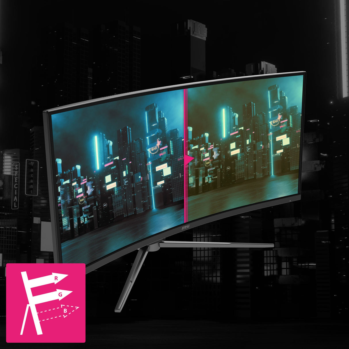 MPG 346CQRF X24 | MSI Gaming Monitor