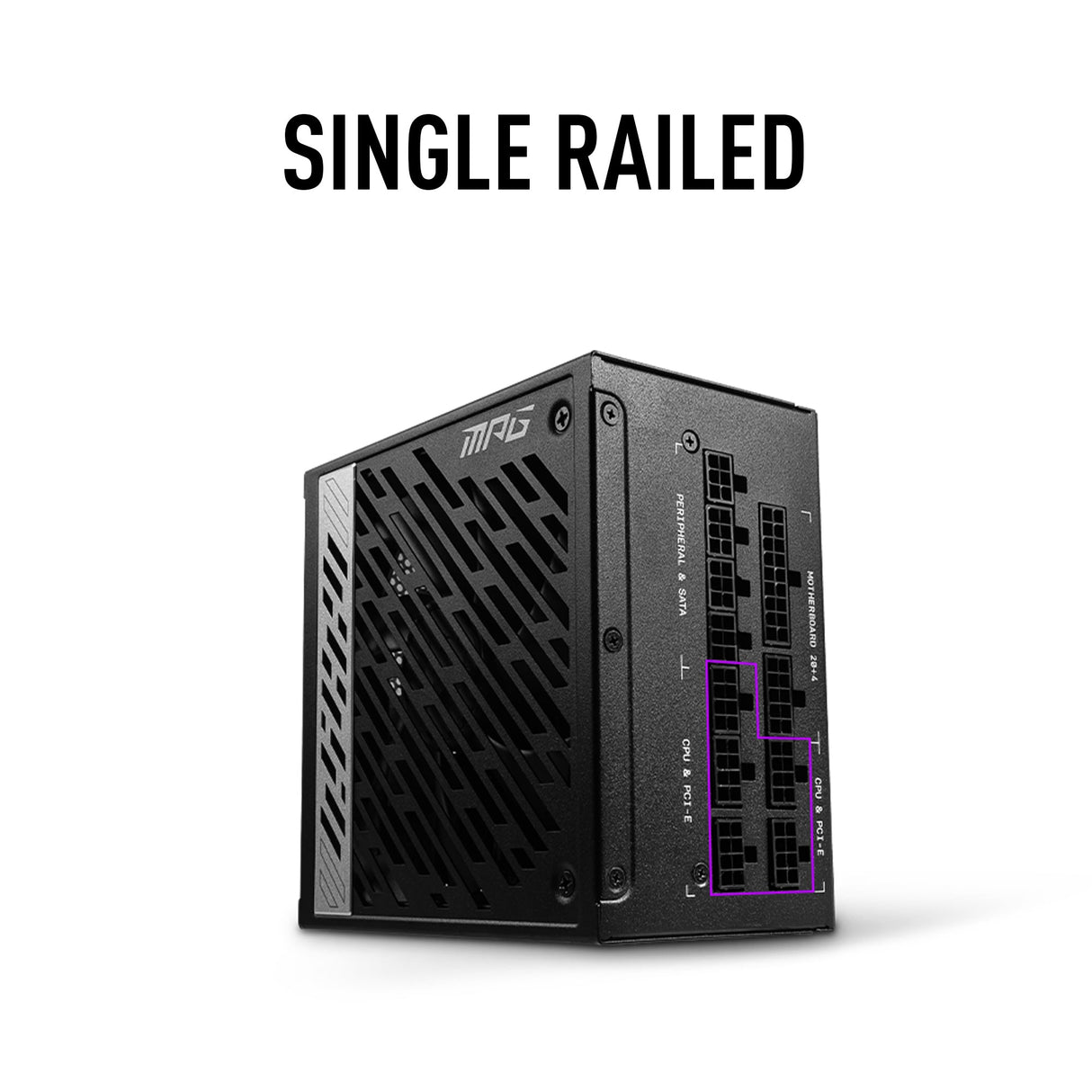 MSI Desktop PC Netzteil ATX 1000Watt 80 Plus Gold MPG A1000G PCIE5
