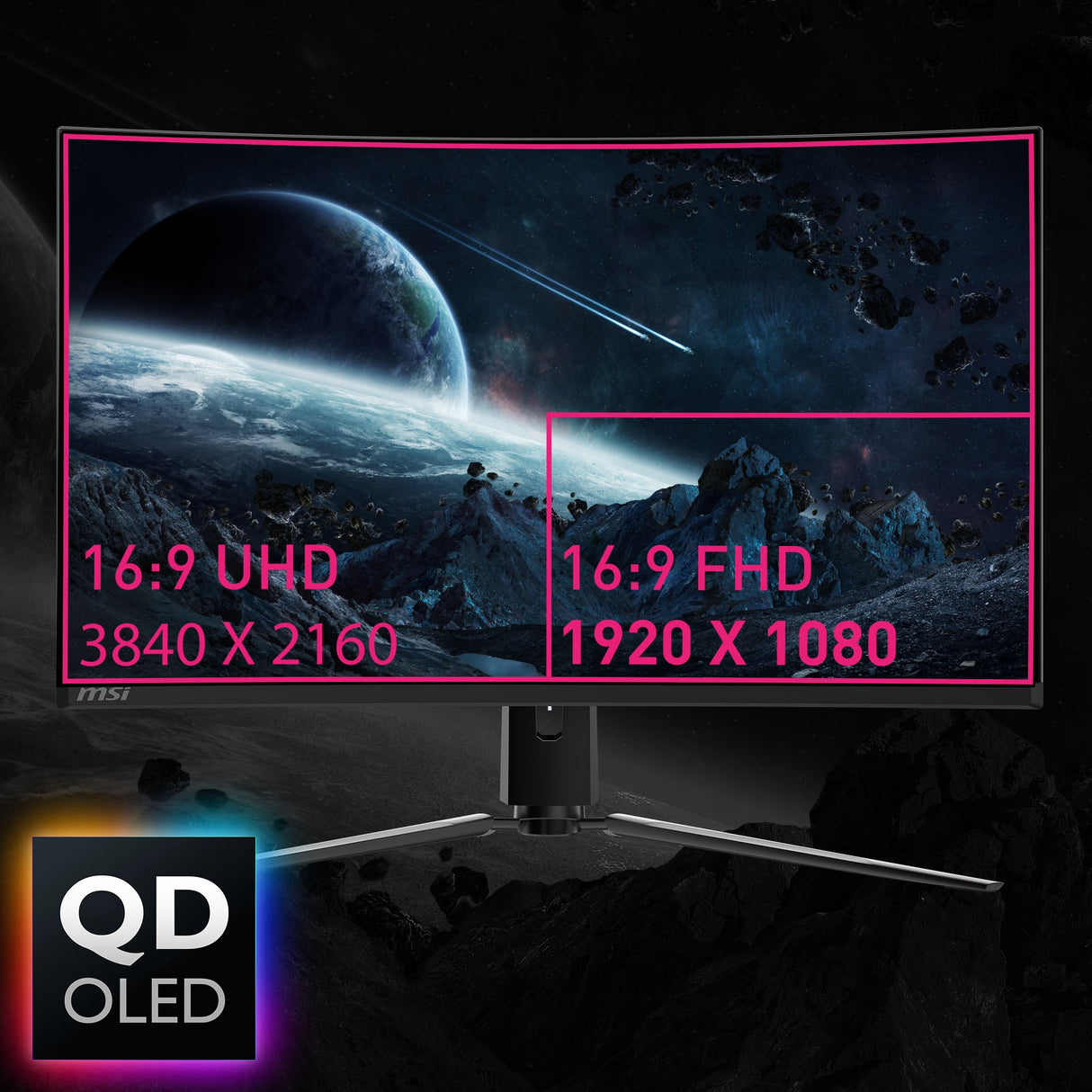 MPG 321CURX QD-OLED | MSI Gaming Monitor