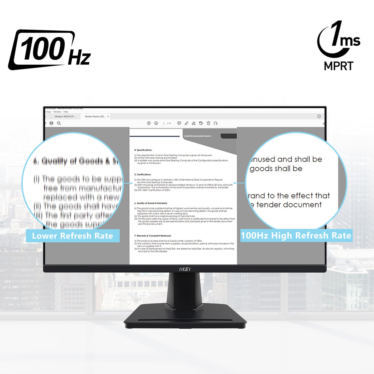 PRO MP251 | MSI PRO Monitor