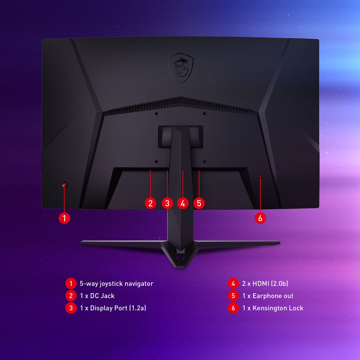 G32CQ4DE E2 | MSI eSport Gaming Monitor (hide)