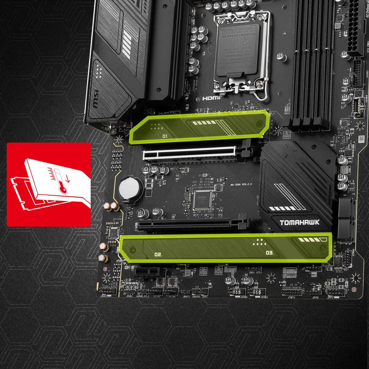 MSI Mainboard MAG B760 TOMAHAWK WIFI