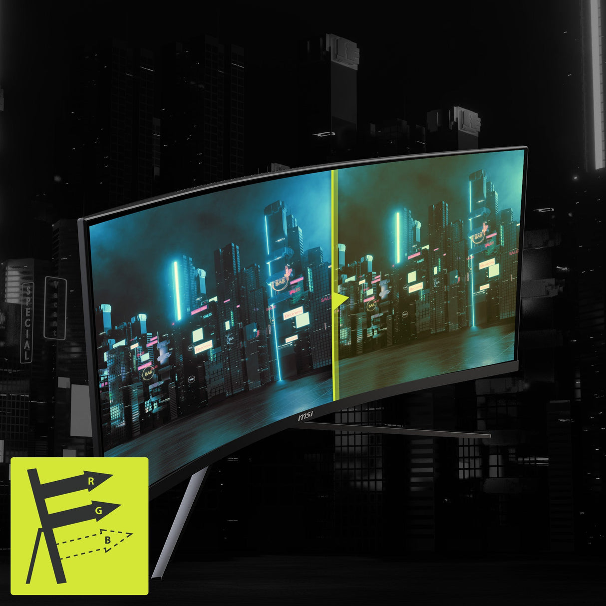 MAG 345CQR | MSI Gaming Monitor