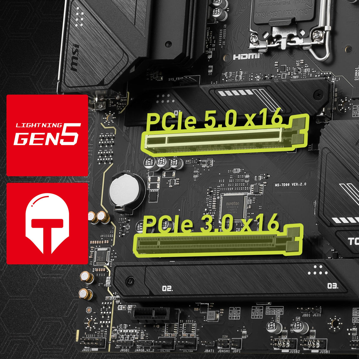 MSI Mainboard MAG B760 TOMAHAWK WIFI