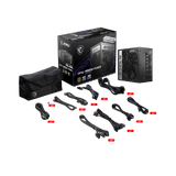 MSI MPG A850G PCIE5 80 Plus Gold Modular | Fuente de Alimentación