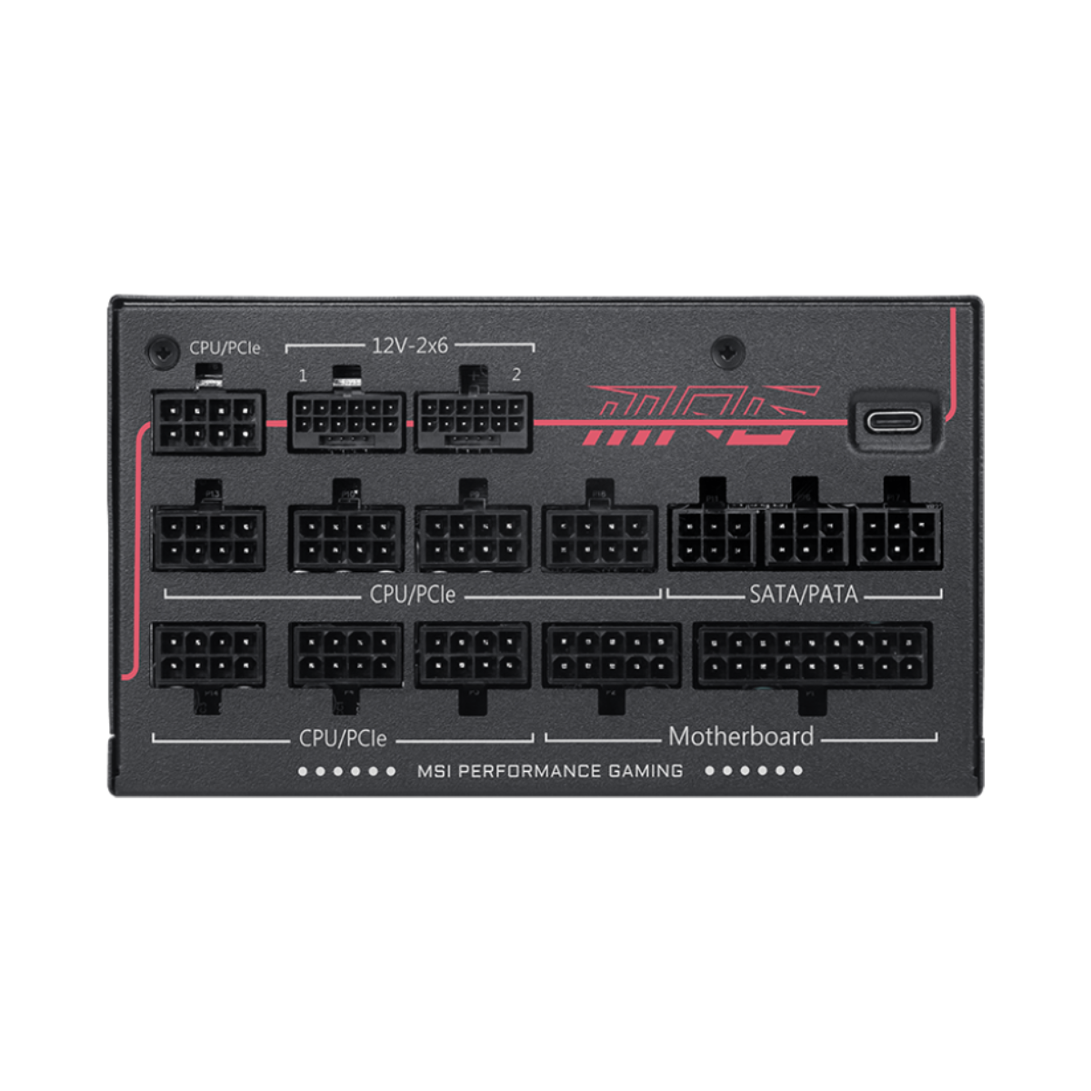 MSI MPG Ai1600TS PCIE5 80 Plus Titanium  | Fuente de Alimentación