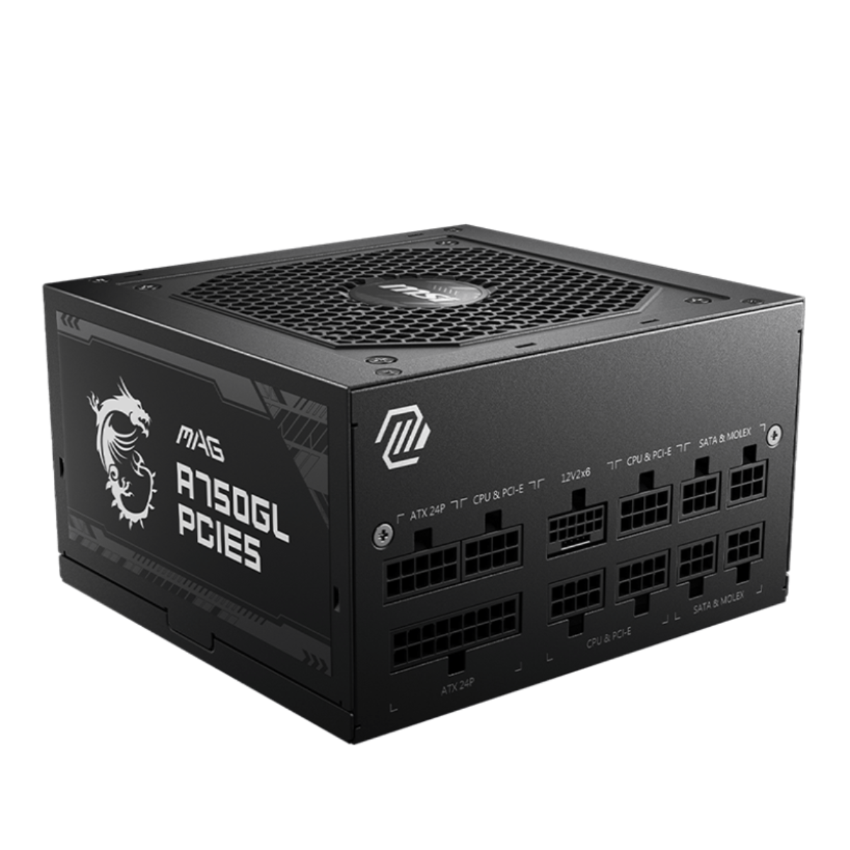 MSI MAG A750GL PCIE5 80 Plus Gold Modular | Fuente de Alimentación