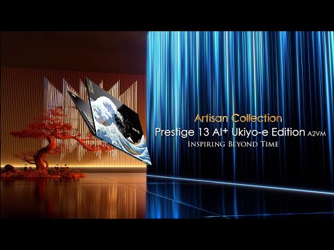 PC portable Prestige 13 AI+ Ukiyoe Edition A2VMG-077FR
