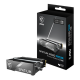 MSI Spatium M580 PCIe 5.0 NVMe M.2 4TB FROZR | SSD