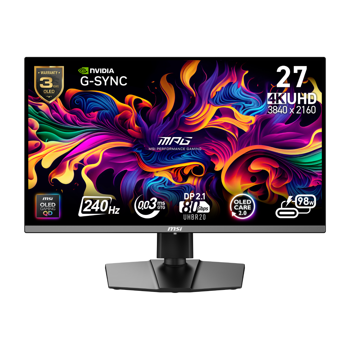 MSI MPG 272URX QD-OLED | Monitor Gaming