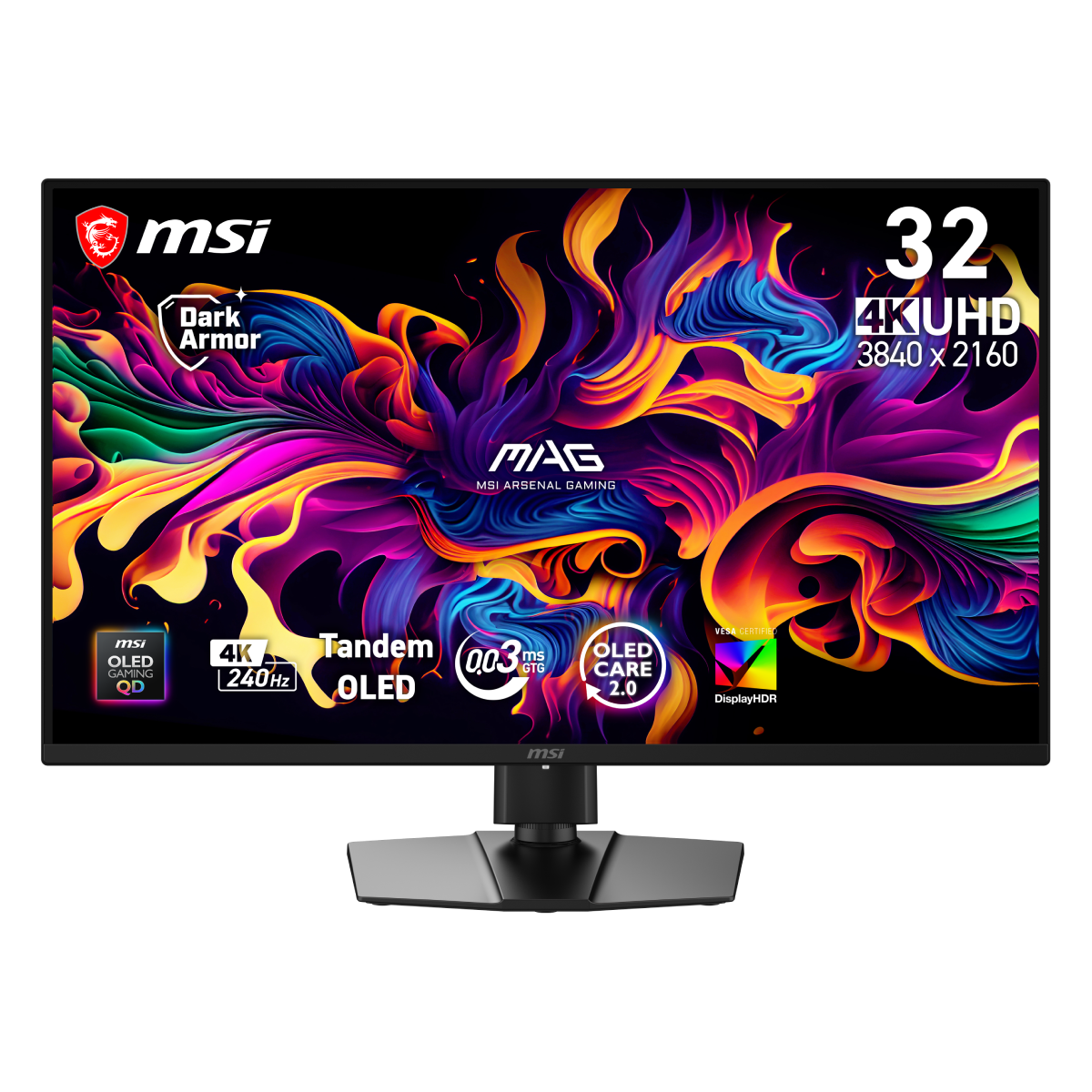 MSI MAG 321UP QD-OLED X24 | Monitor Gaming