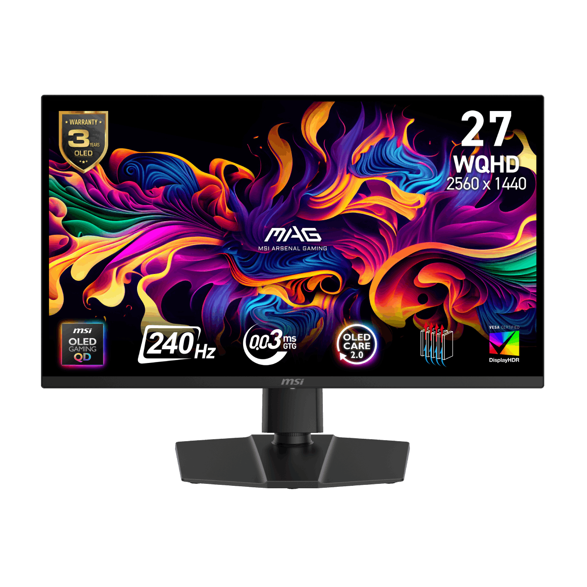 MSI MAG 271QP QD-OLED X24 | Monitor Gaming