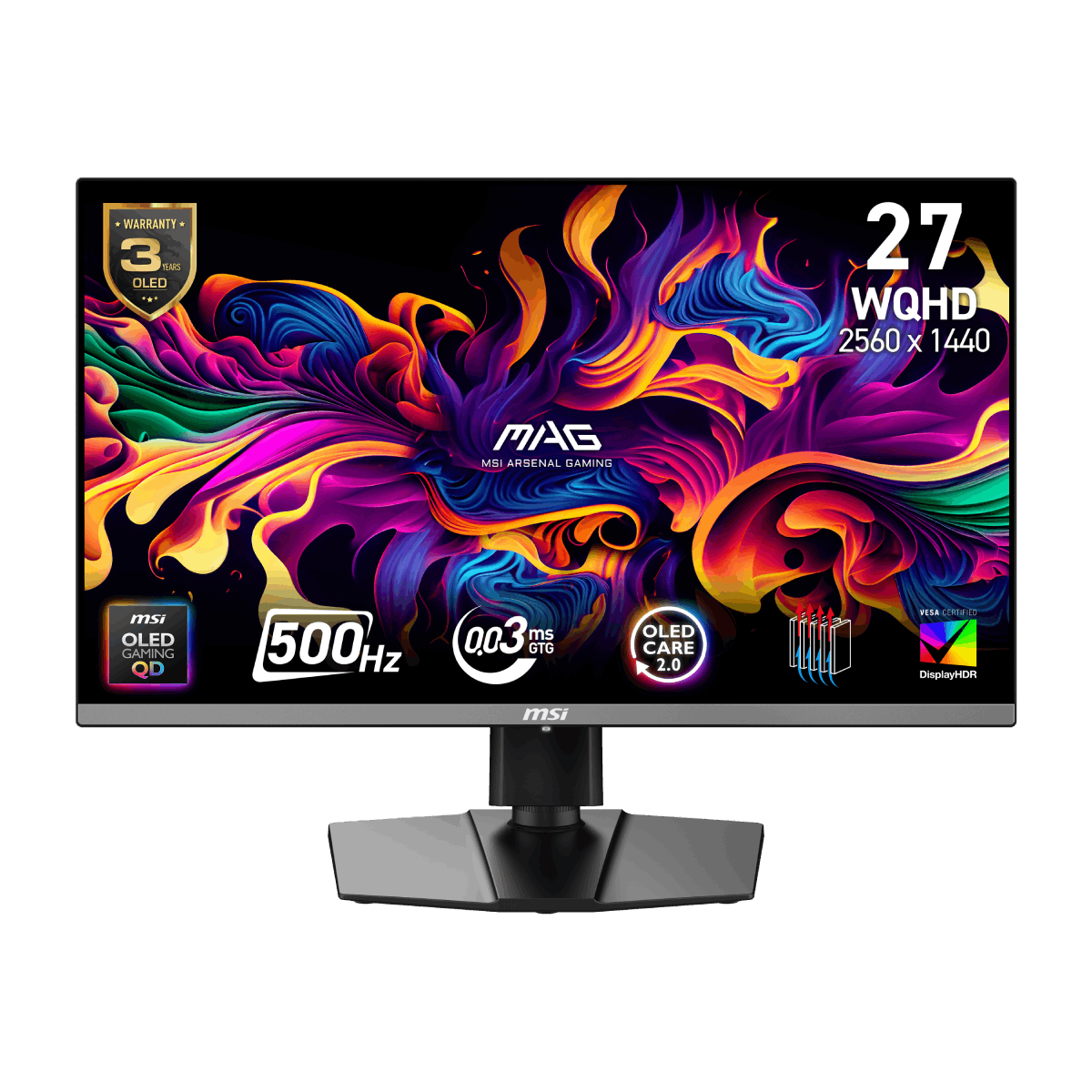 MSI MAG 272QP QD-OLED X50 | Monitor Gaming