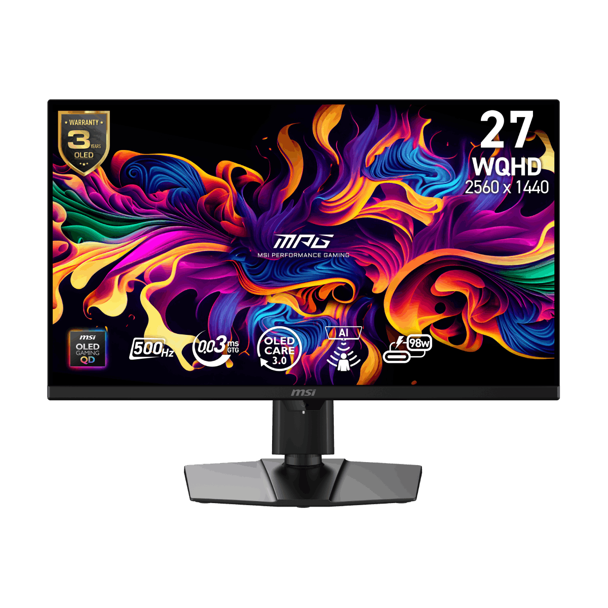 MSI MPG 271QR QD-OLED X50 | Monitor Gaming