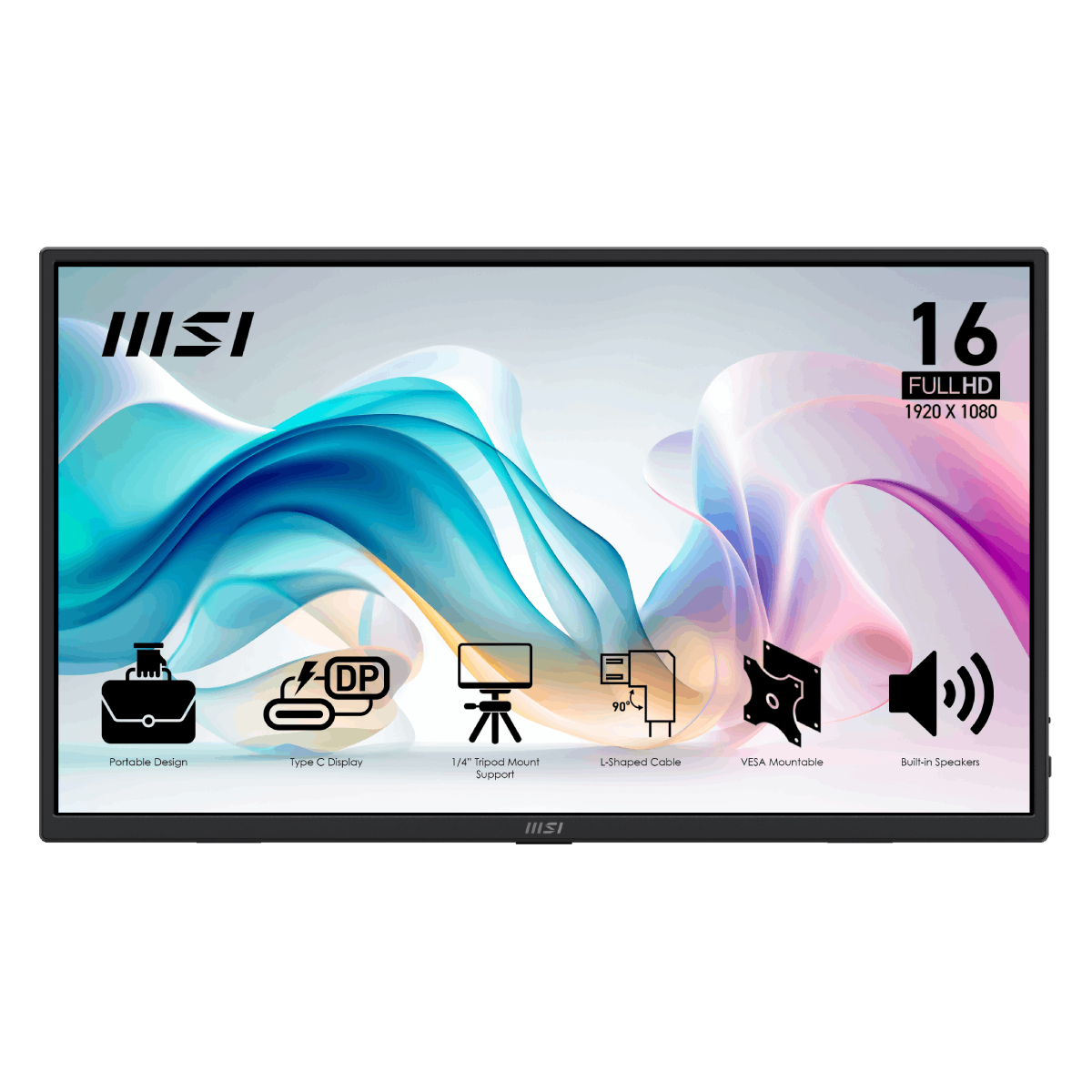 MSI PRO MP165 E6 | Monitor Portátil