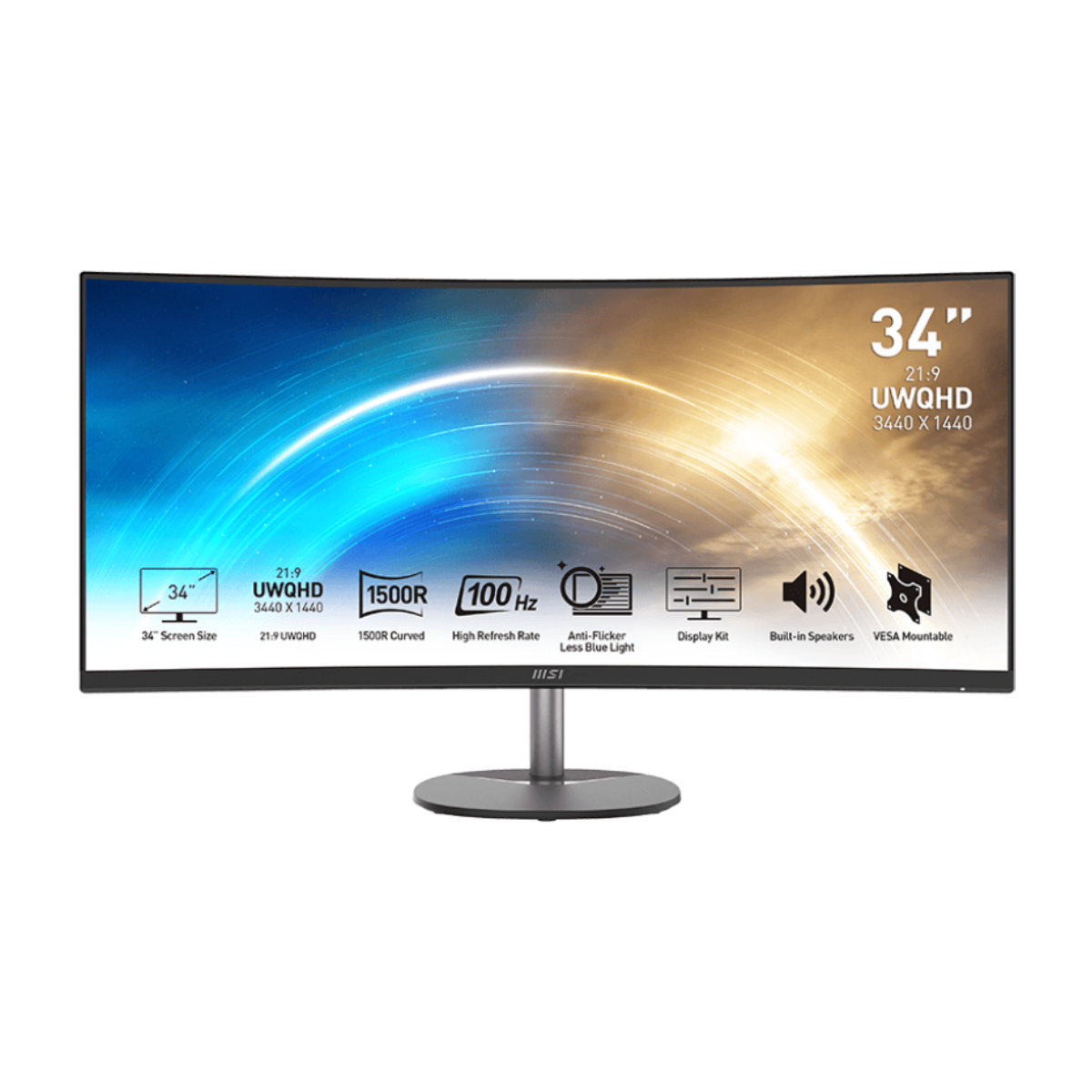 MSI PRO MP341CQ | Monitor Profesional