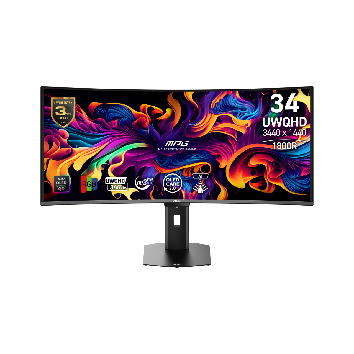 MSI MPG 341CQR QD-OLED X36 | Monitor Gaming