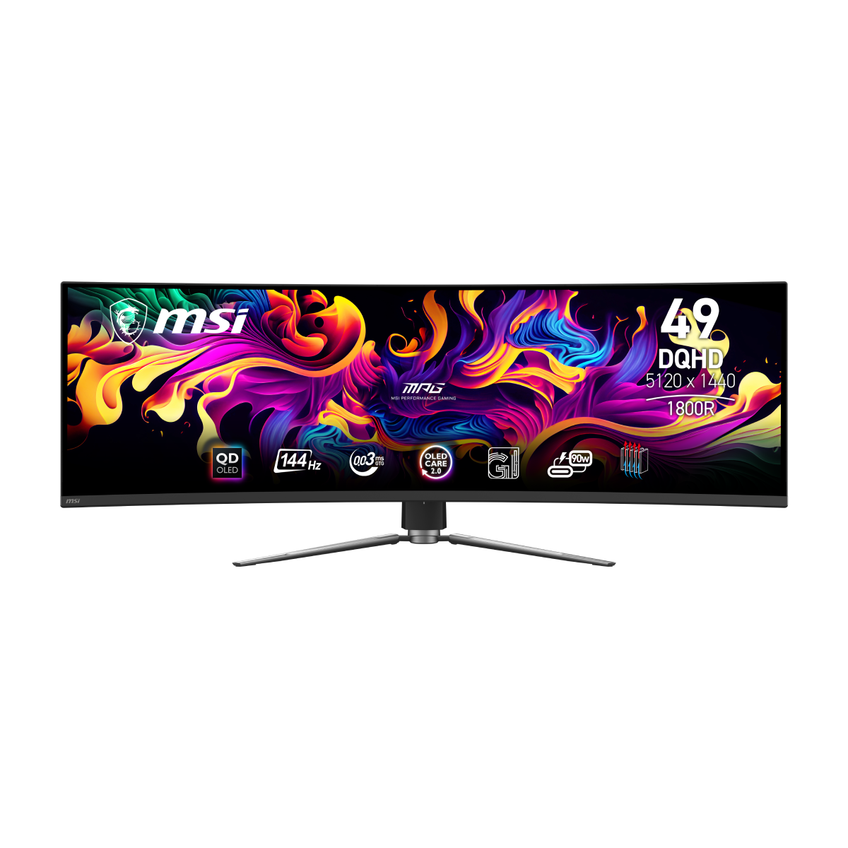 MSI MPG 491CQP QD-OLED | Monitor Gaming