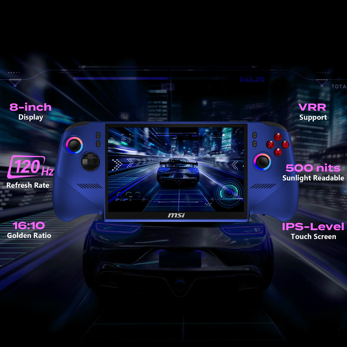 MSI Claw 8 EX AI+ CG3M-071FRN