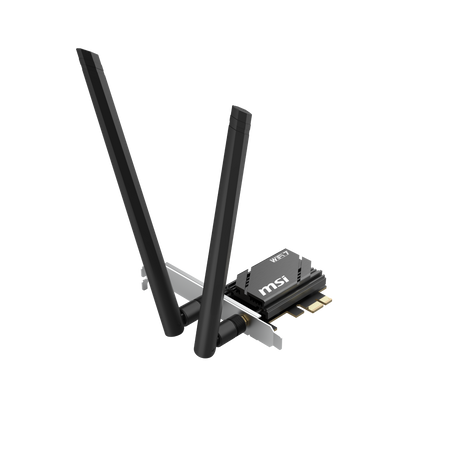 MSI HERALD BE6500 WiFi 7 PCIe Card | Redes