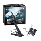 MSI HERALD BE9400 WiFi 7 PCIe Card | Redes