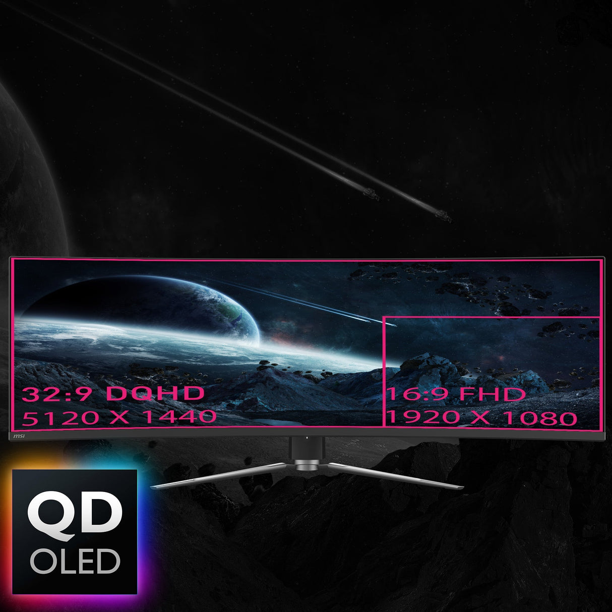 MPG 491CQP QD-OLED | MSI Gaming Monitor