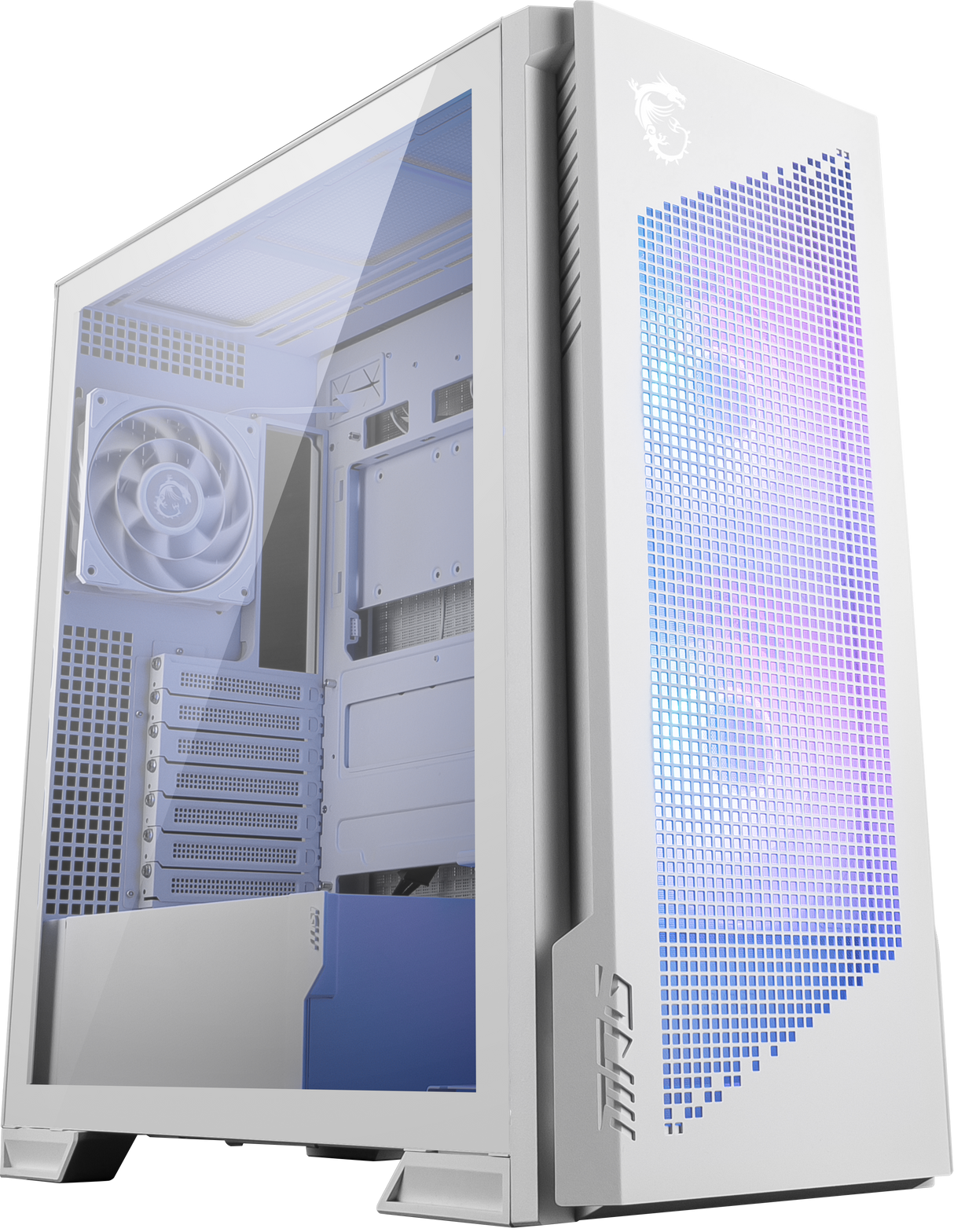 MSI PC Gehäuse Mid-Tower MPG VELOX 300R AIRFLOW PZ WHITE