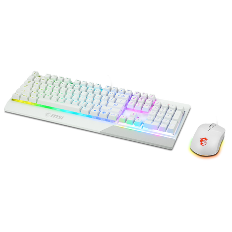 MSI Vigor GK30 Combo White | Teclado + Ratón