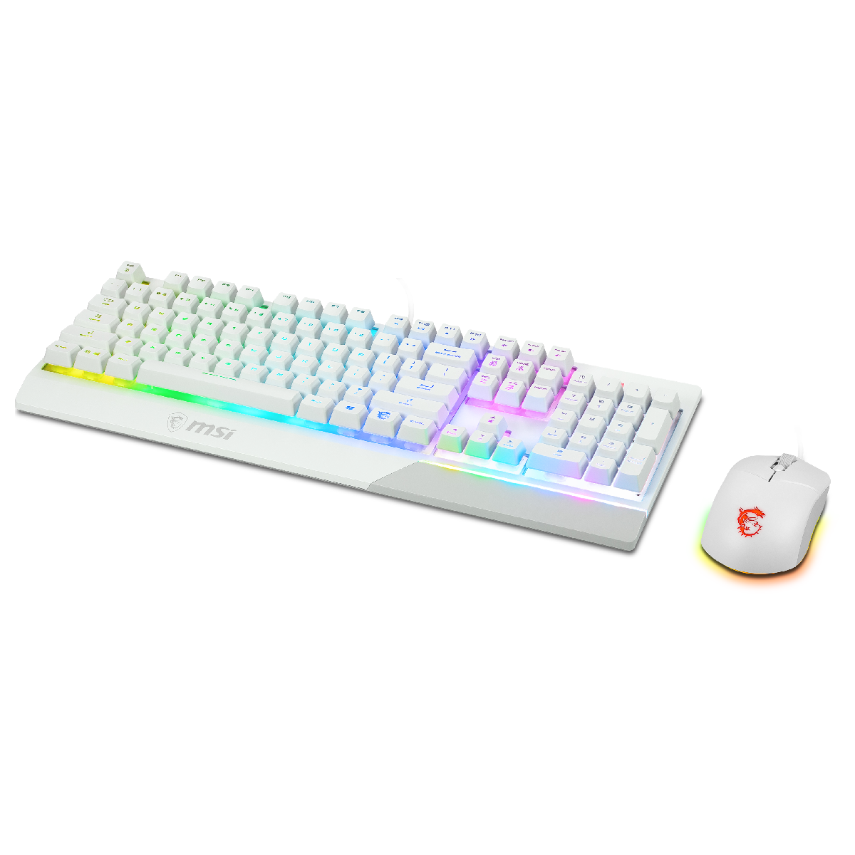 MSI Vigor GK30 Combo White | Teclado + Ratón