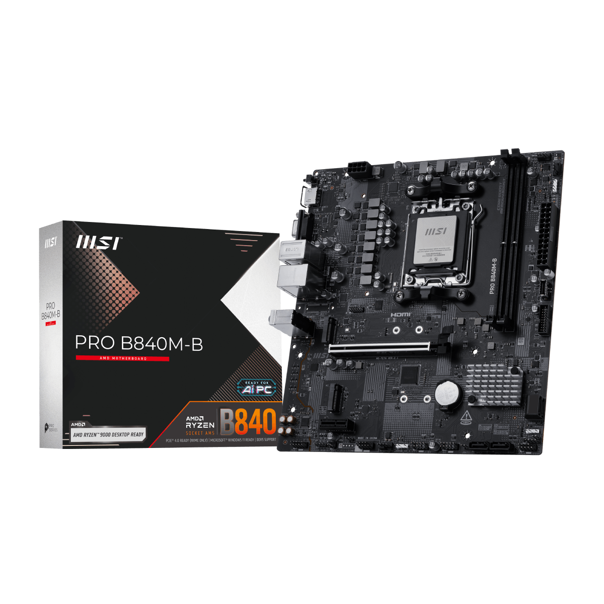 MSI PRO B840M-B | Placa Base