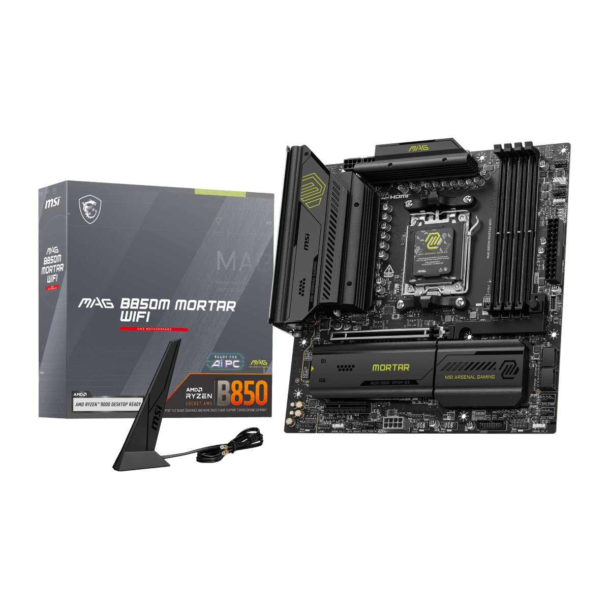 MSI MAG B850M MORTAR WIFI | Placa Base