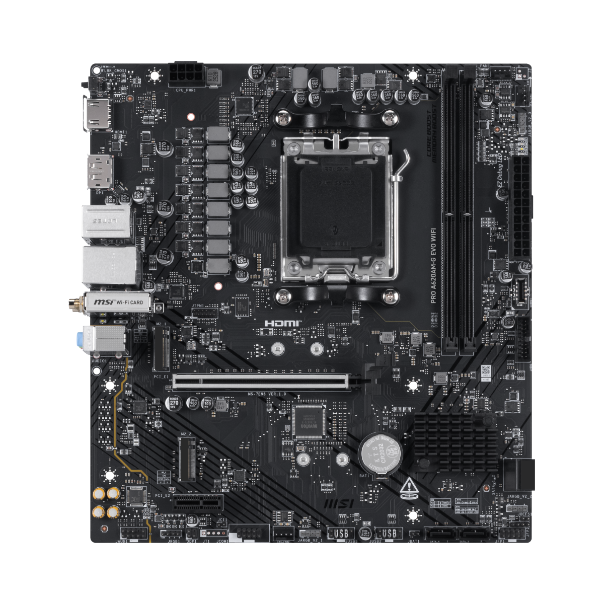 MSI PRO A620AM-G EVO WIFI | Placa Base