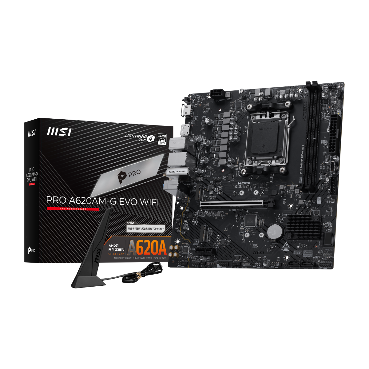 MSI PRO A620AM-G EVO WIFI | Placa Base