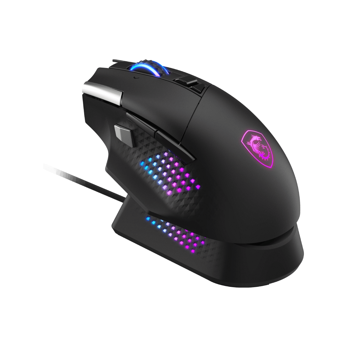 MSI Versa PRO W + Mouse Dock PRO | Ratón Gaming Inalámbrico