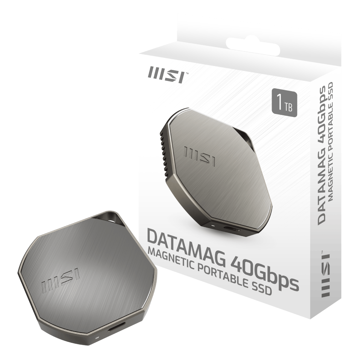 MSI DATAMAG 40Gbps 1TB | SSD Externo