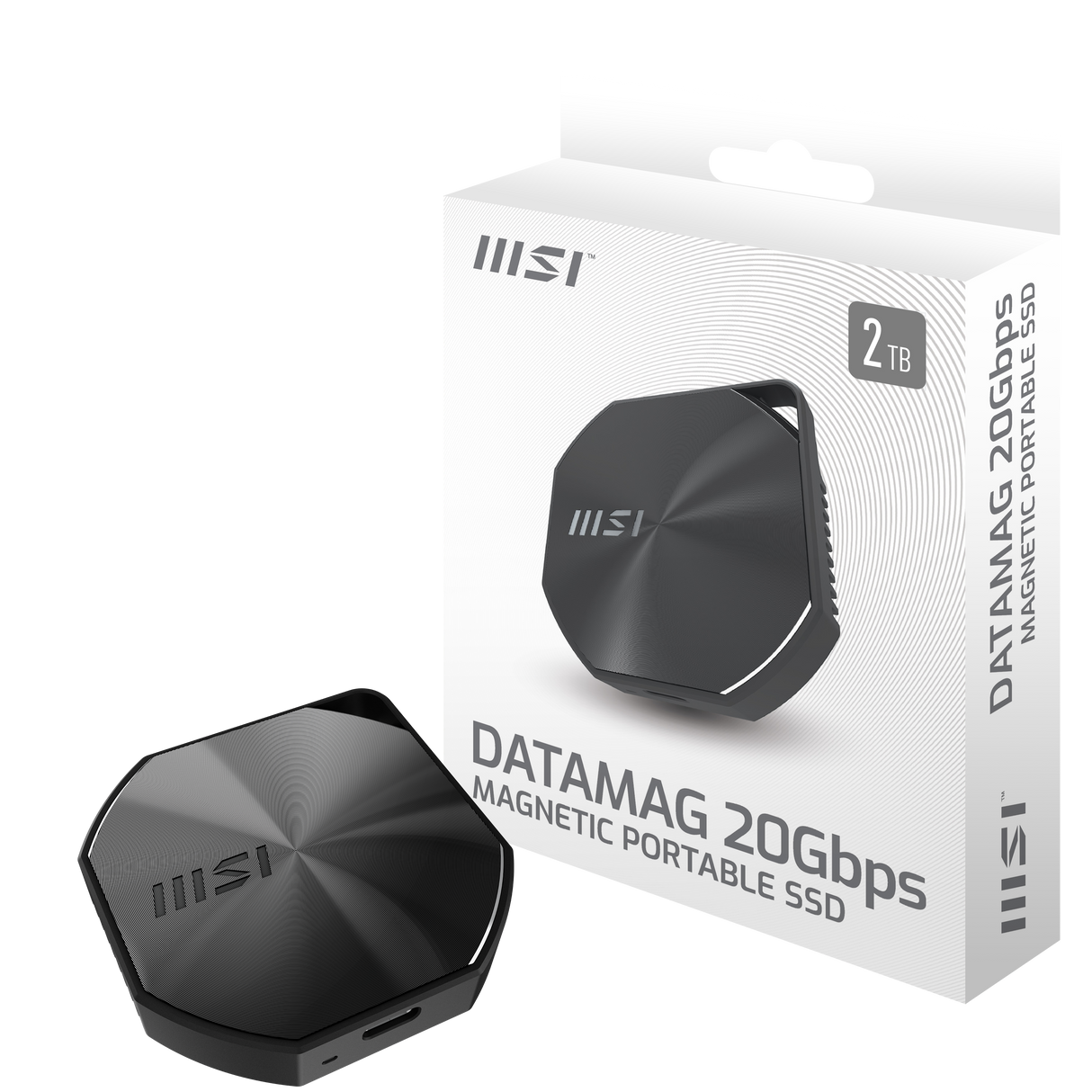 MSI DATAMAG 20Gbps 2TB | SSD Externo