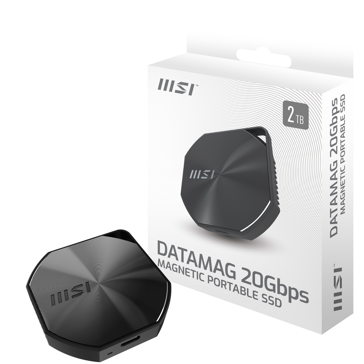 MSI DATAMAG 20Gbps 2TB | SSD Externo