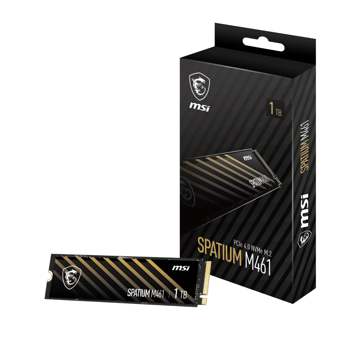 MSI SPATIUM M461 PCIe 4.0 NVMe M.2 1TB | SSD