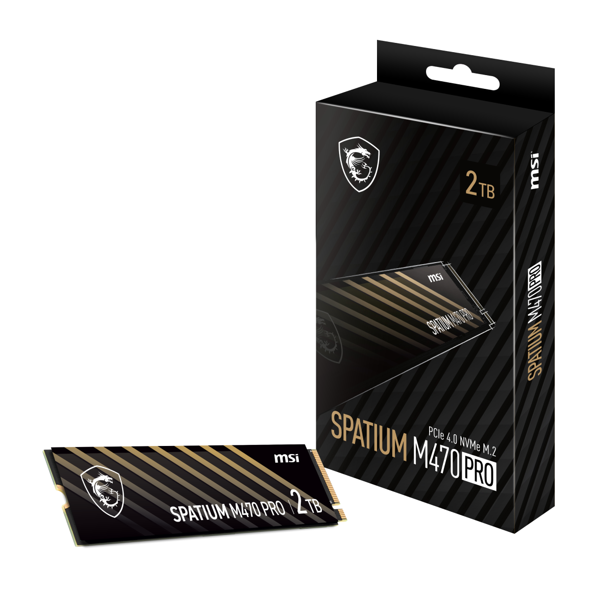 MSI SPATIUM M470 PRO PCIe 4.0 NVMe M.2 2TB | SSD