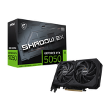 MSI GeForce RTX 5050 8G SHADOW 2X OC | Tarjeta Gráfica