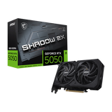 MSI GeForce RTX 5050 8G SHADOW 2X | Tarjeta Gráfica