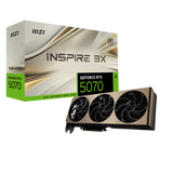MSI GeForce RTX 5070 12G INSPIRE 3X OC | Tarjeta Gráfica
