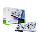 MSI GeForce RTX 5070 12G GAMING TRIO WHITE | Tarjeta Gráfica