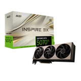 MSI GeForce RTX 5070 Ti 16G INSPIRE 3X OC | Tarjeta Gráfica